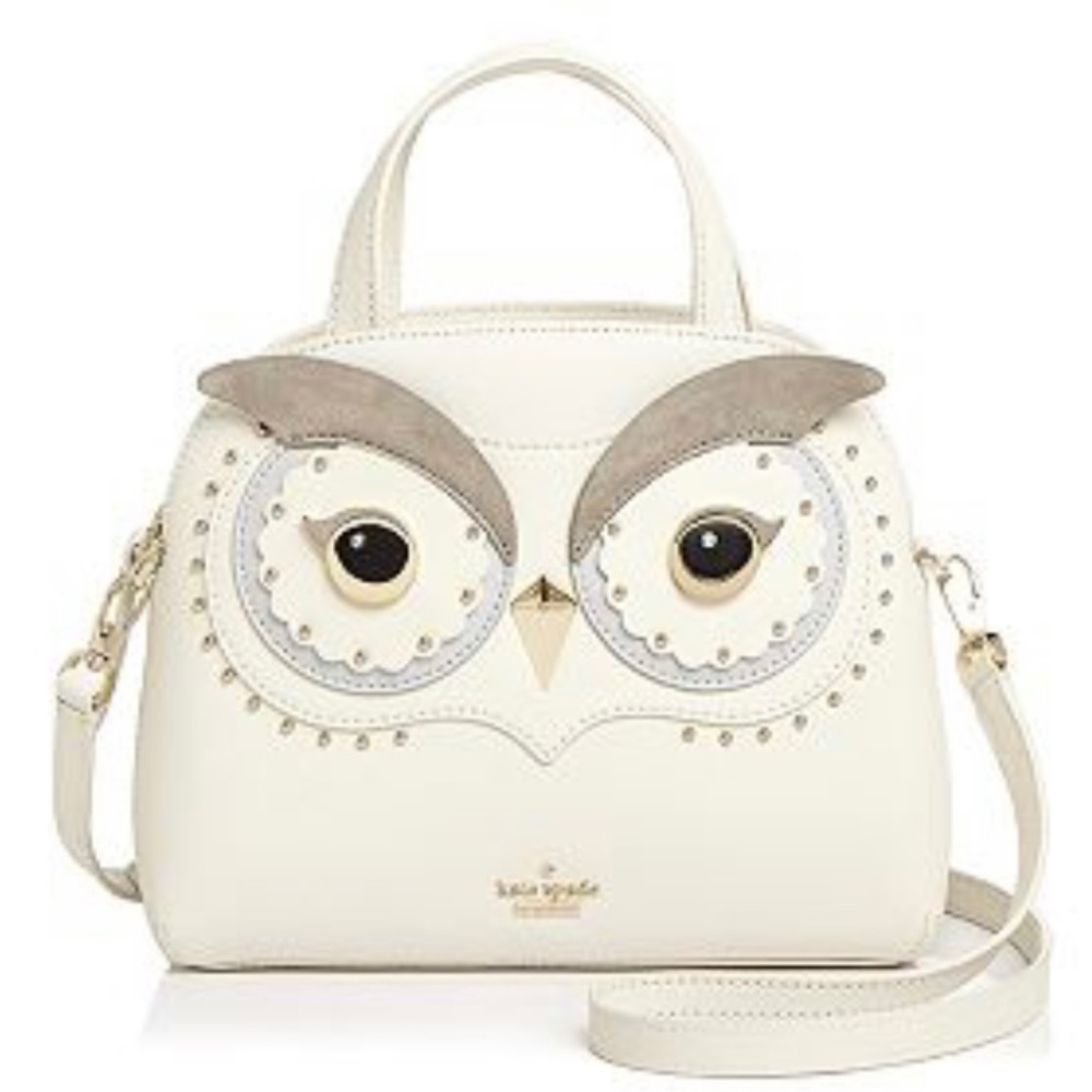 Kate Spade Owl Lottie Star Bright Stachel Crossbody Bag Rare EUC